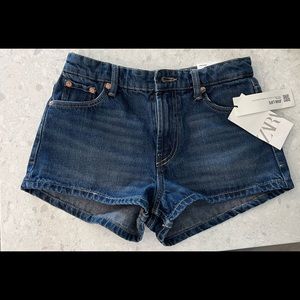 Zara jean shorts— low waisted.